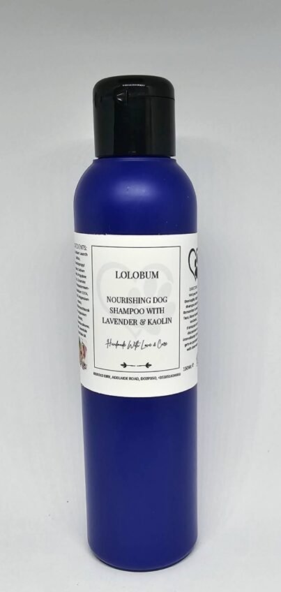 LOLOBUM Nourishing Dog shampoo with Lavender & Kaolin