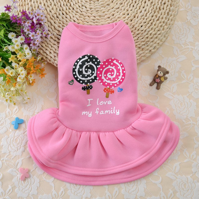 Dog dress princess teddy dress - Image 5