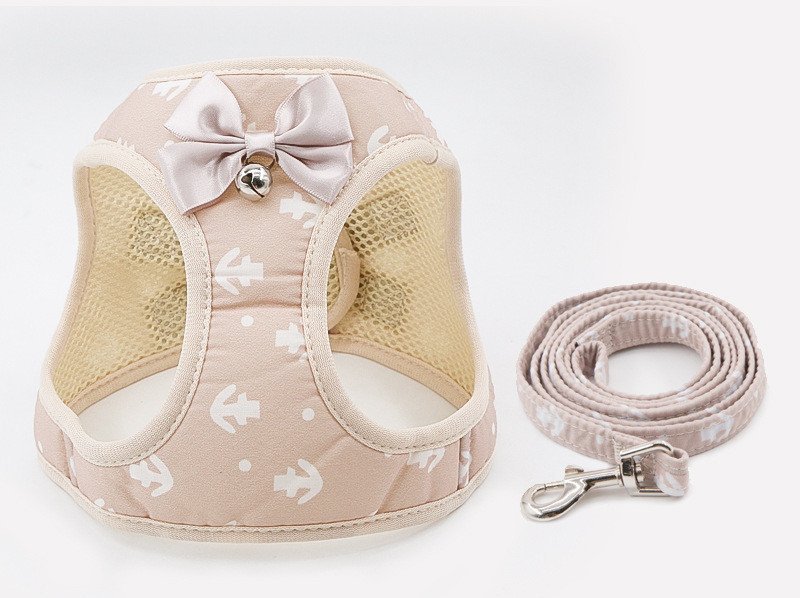 Cat Chain Traction Rope Set, Chest Harness, Cat Harness, Cat Collar, Dog Leash - Image 2