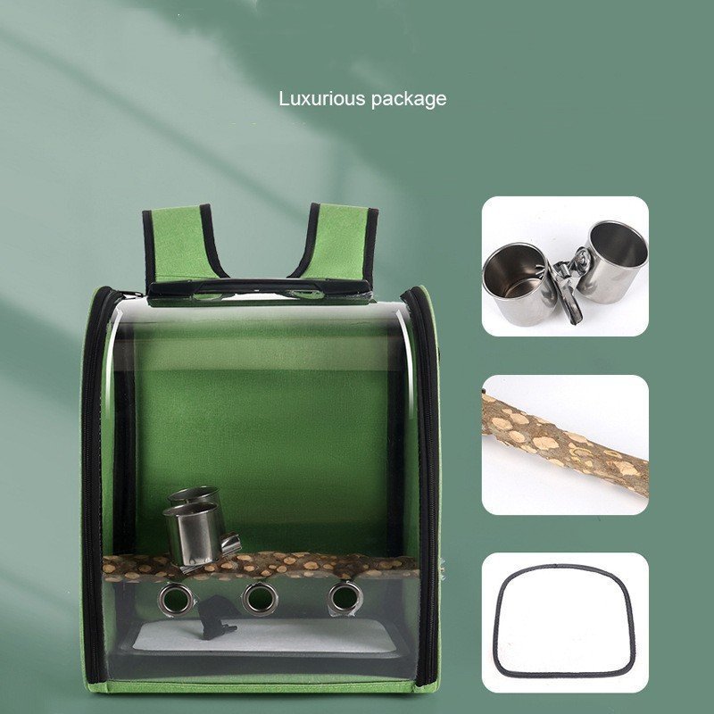 Outdoor Portable Bag Panoramic Transparent Parrot Outgoing Bag - Image 5