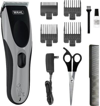 Wahl Easy Pro for Pets, Rechargeable Dog Grooming Kit – Electric Dog Clippers for Dogs & Cats with Fine to Medium Coats - Model 9549