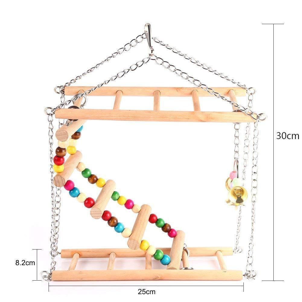 Small And Medium-sized Parrot Toy, Swing Ladder, Climbing Ladder - Image 3