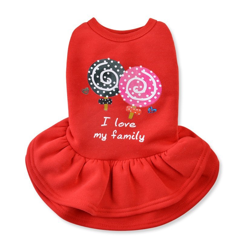 Dog dress princess teddy dress - Image 6