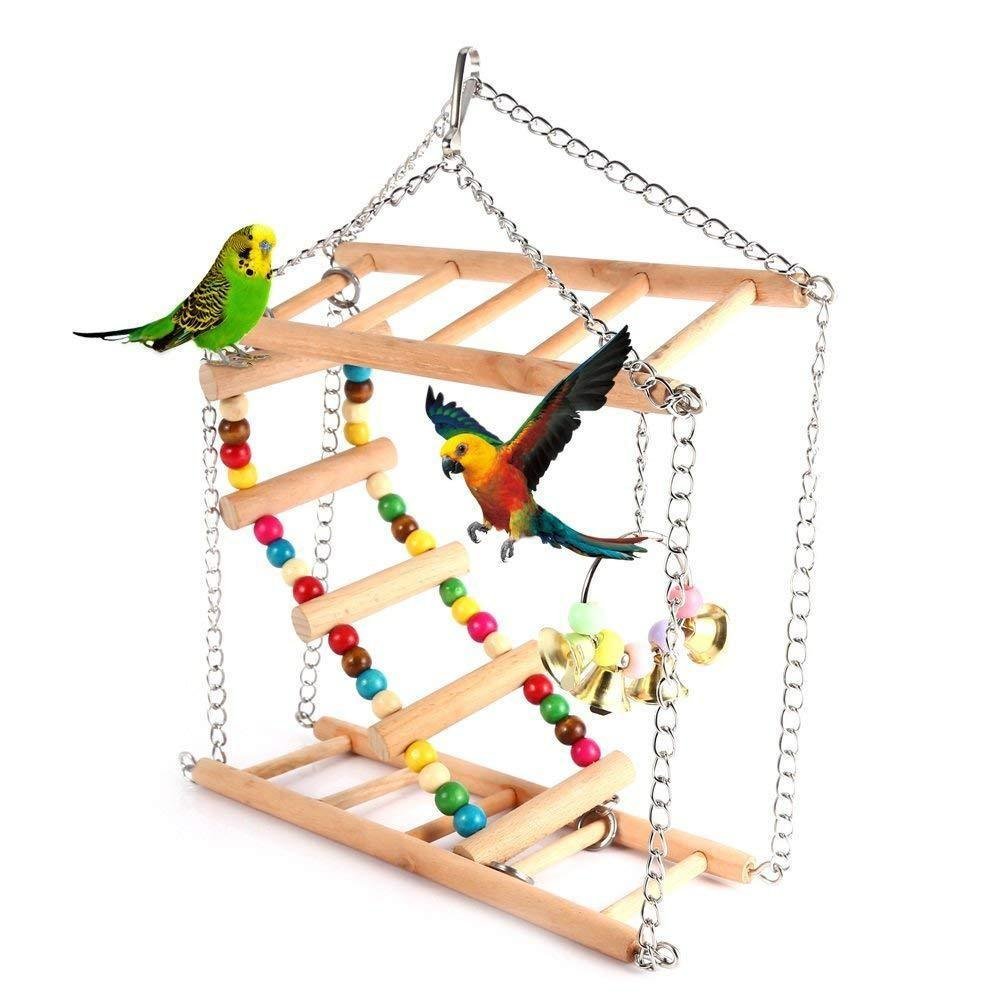 Small And Medium-sized Parrot Toy, Swing Ladder, Climbing Ladder - Image 5