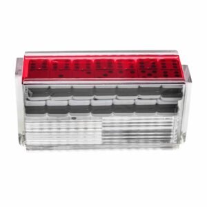 "El Catire" Domino Set with Racks - Red