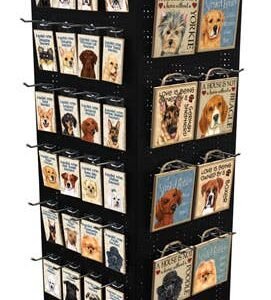 5" X 5" Dog Breed Signs & Wood Dog Magnets Assortment