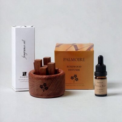 Aromatherapy Wood Diffuser - Premium Rosewood