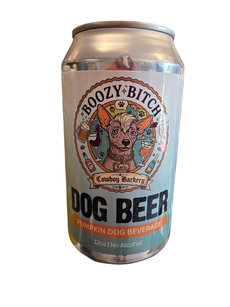Boozy Bitch Beer Drink for Dogs Pumpkin Non-Alcoholic Fun