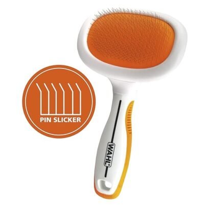 Wahl Double Sided Dog Shedding Blade with No-slip Grip - Coarse and Fine Teeth for Long, Short, & Double Coats - Model 858408