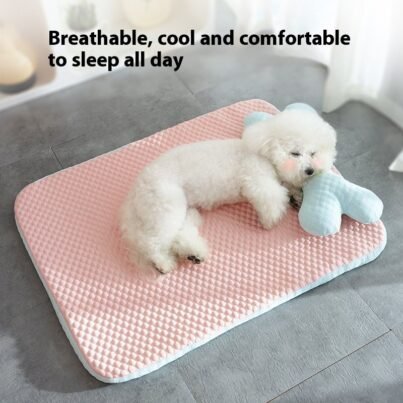 Summer Cool Feeling Dog Mat Sleeping Pet Mat