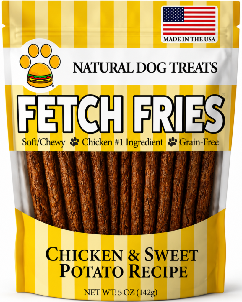 Fetch Fries - Chicken and Sweet Potato Dog Treats