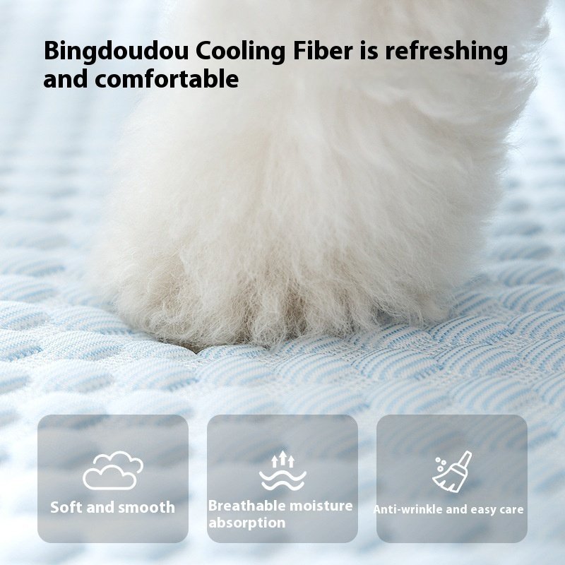 Cool Feeling Dog Mat Breathable Pet Bed Cat Nest - Image 2