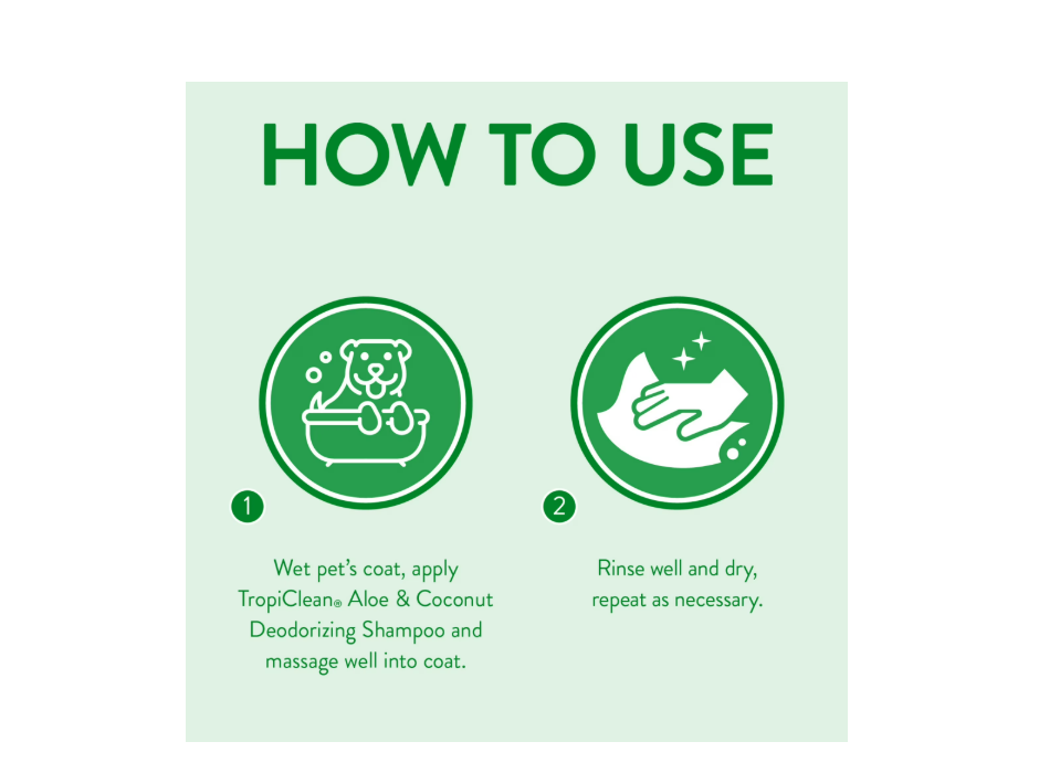 TROPICLEAN DEODORIZING PET SHAMPOO - Image 2