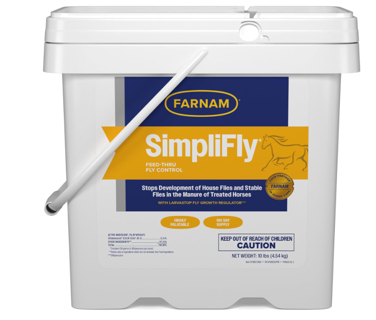 Farnam: SimpliFly Feed Through Fly Control – 10 lb, 160-Day Supply