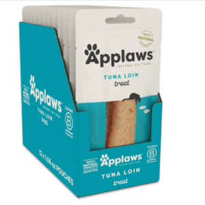 Applaws: Whole Tuna Loin Cat Treats – 12 Pack