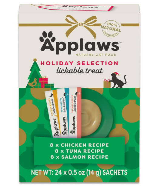 Applaws: Lickable Cat Treats Chicken & Tuna Purée – Squeeze Up Cat Treats