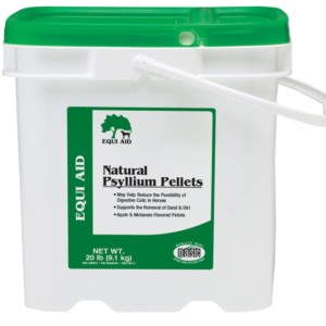 Farnam: Equi Aid Natural Horse Psyllium Pellets – Apple & Molasses Flavor, 20 lb