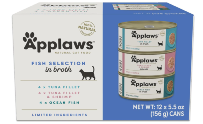 Applaws Fish Variety Pack Wet Cat Food in Broth – 12 Pack