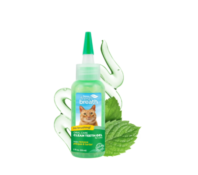 FRESH BREATH CLEAN TEETH GEL FOR CATS